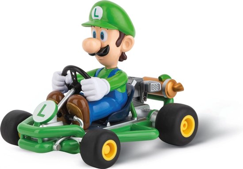 Carrera RC Mario Kart™ - Pipe Kart - Luigi - Schaal 1:18 - 2,4GHz RC Model Kant en Klaar