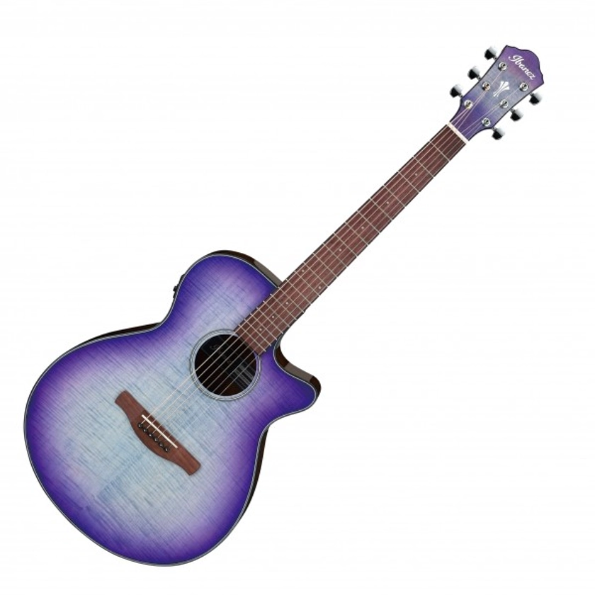 Ibanez AEG70, Purple Iris Burst High Gloss at Gear4music