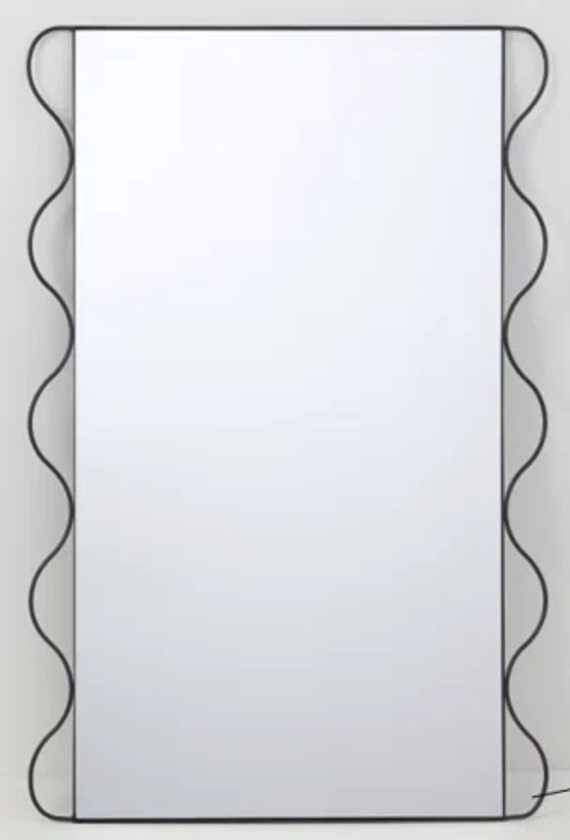 Chamois Iron Rectangle Mirror