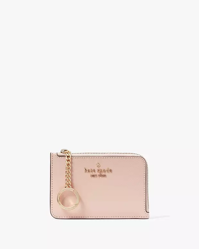 Madison Medium L Zip Card Holder | Kate Spade Outlet