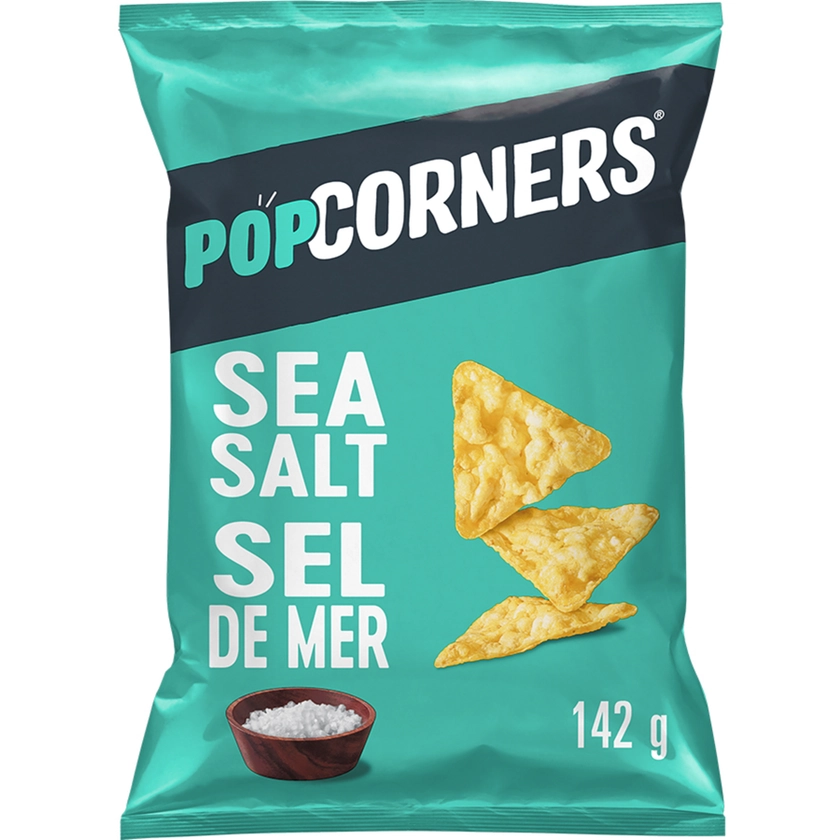 Sea Salt Popped-Corn Chips 142g
