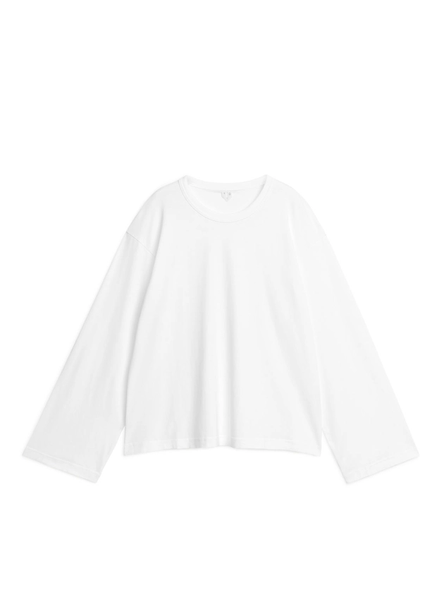 Oversized T-Shirt - White - ARKET PL