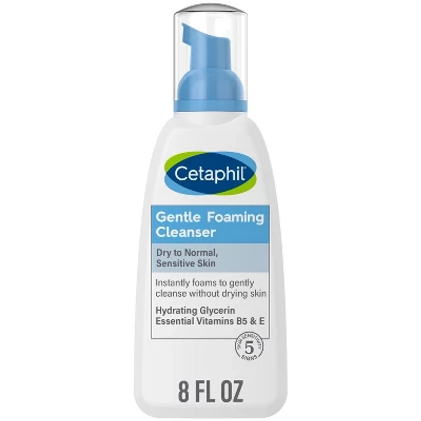 Cetaphil Gentle Foaming Facial Cleanser with Glycerin - 8 fl oz