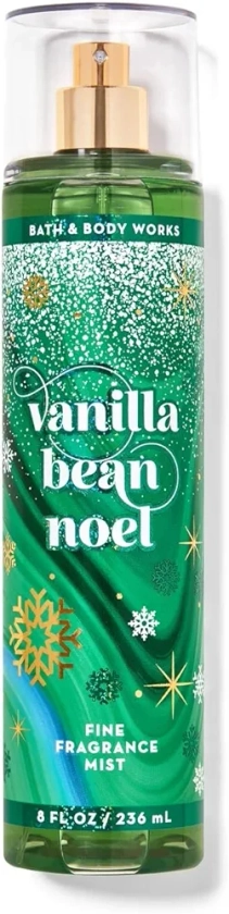 Bath and Body Works Holiday Traditions Vanilla Bean Noel Fine Fragrance Mist, 8.0 Fl Oz