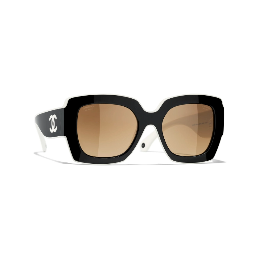 Sunglasses: Square Sunglasses, nylon — Fashion | CHANEL