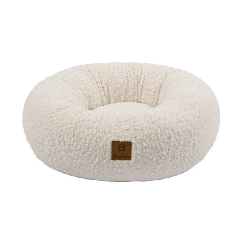 CharliesPetProduct Donut Boucle Dog Bed | Temple & Webster
