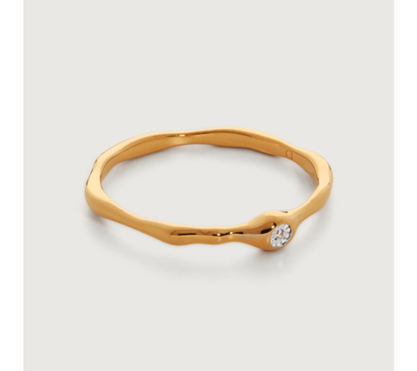 Siren Mini Diamond Stacking Ring | Monica Vinader