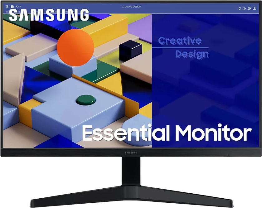 Samsung Ecran PC Gaming S31C 27" 75Hz - 5ms, Dalle IPS, FHD (1920 x 1080), 1000:1, 250 cd/㎡, Eye Saver Mode, AMD FreeSync, HDMI, VGA