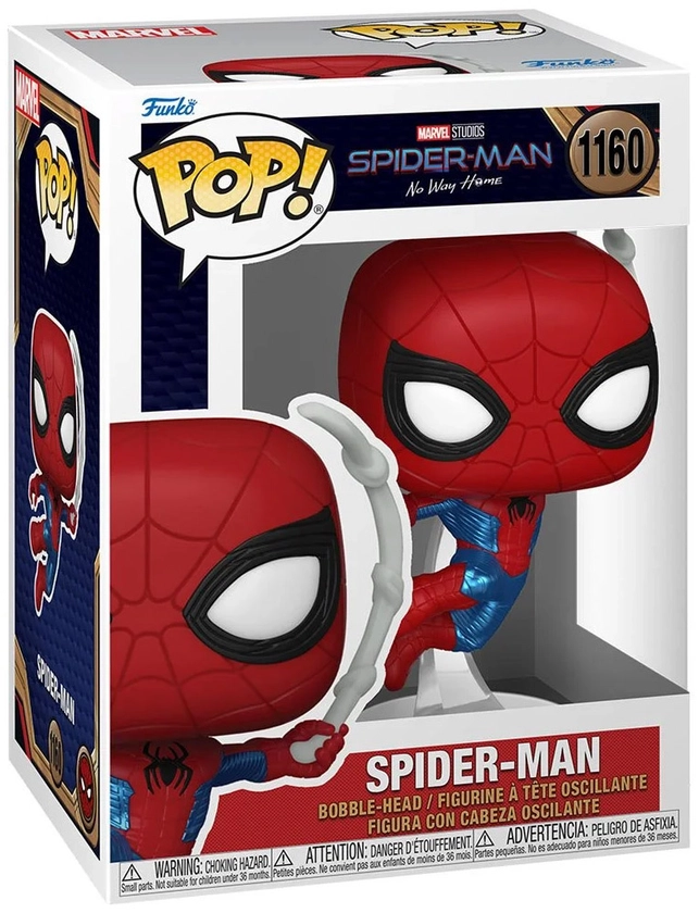 Figurine Pop Spider-Man: No Way Home #1160 pas cher : Spider-Man Costume de fin