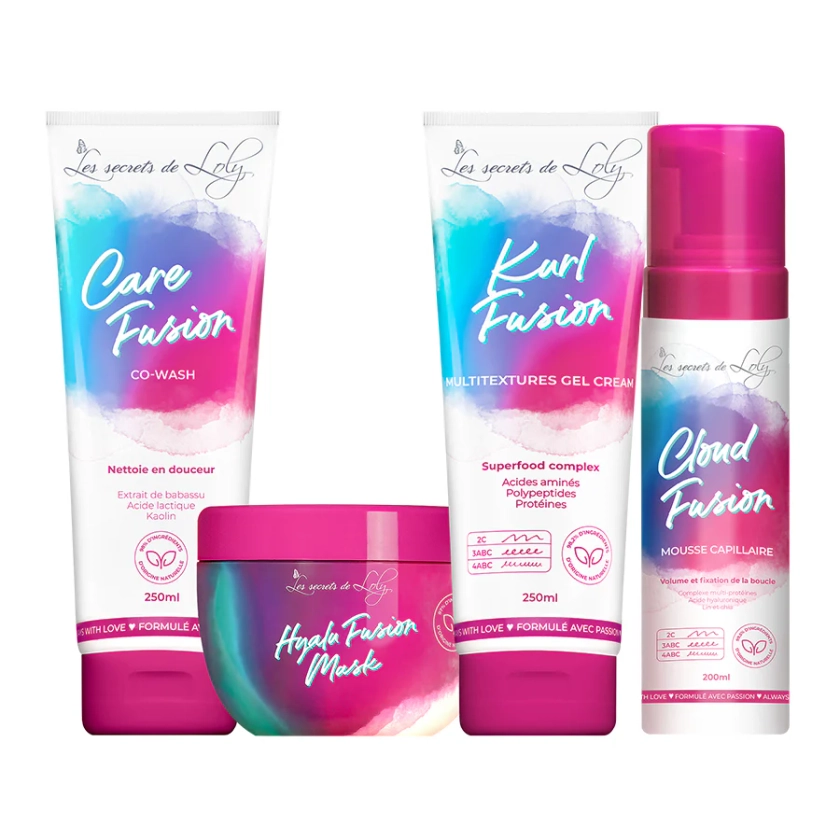 Gamme Fusion - Cheveux multi-texturés