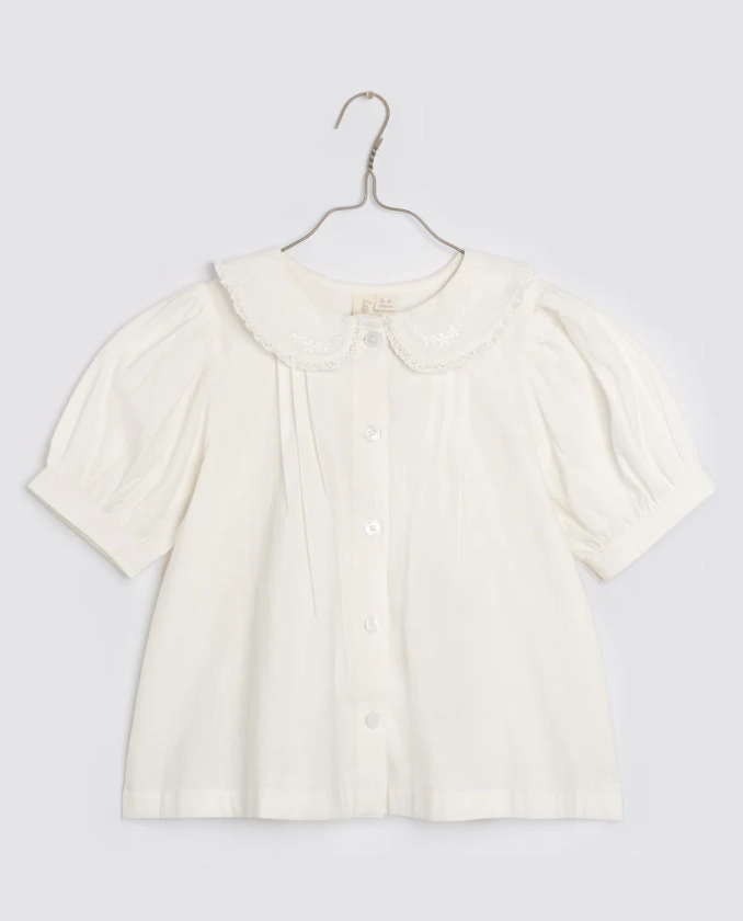 Organic Gabriella Blouse - Off-white