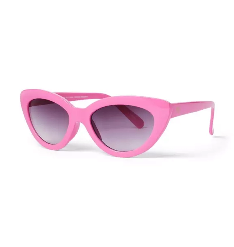 Girl Bright Pink Cat Eye Sunglasses by Janie and Jack