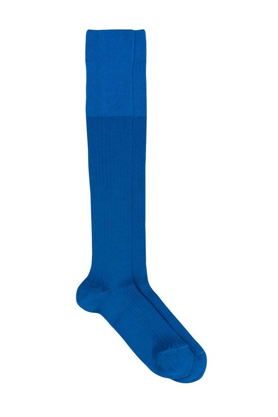 Men knee High Rib Cotton Fil D`Écosse Socks | PEDEMEIA®