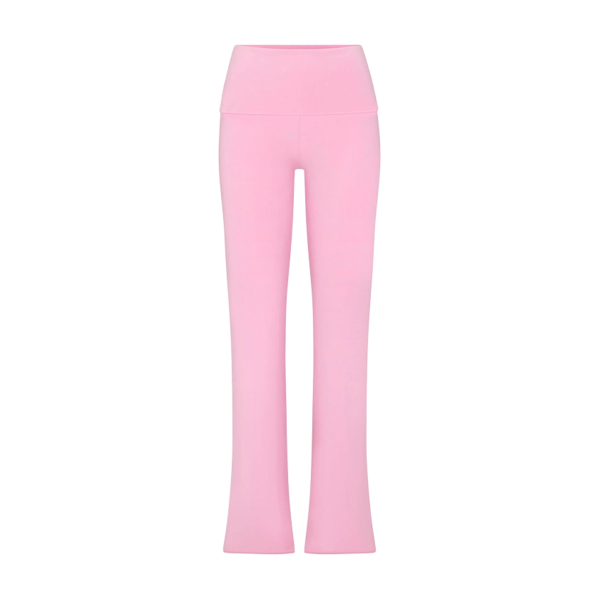 COTTON JERSEY FOLDOVER PANT | COTTON CANDY