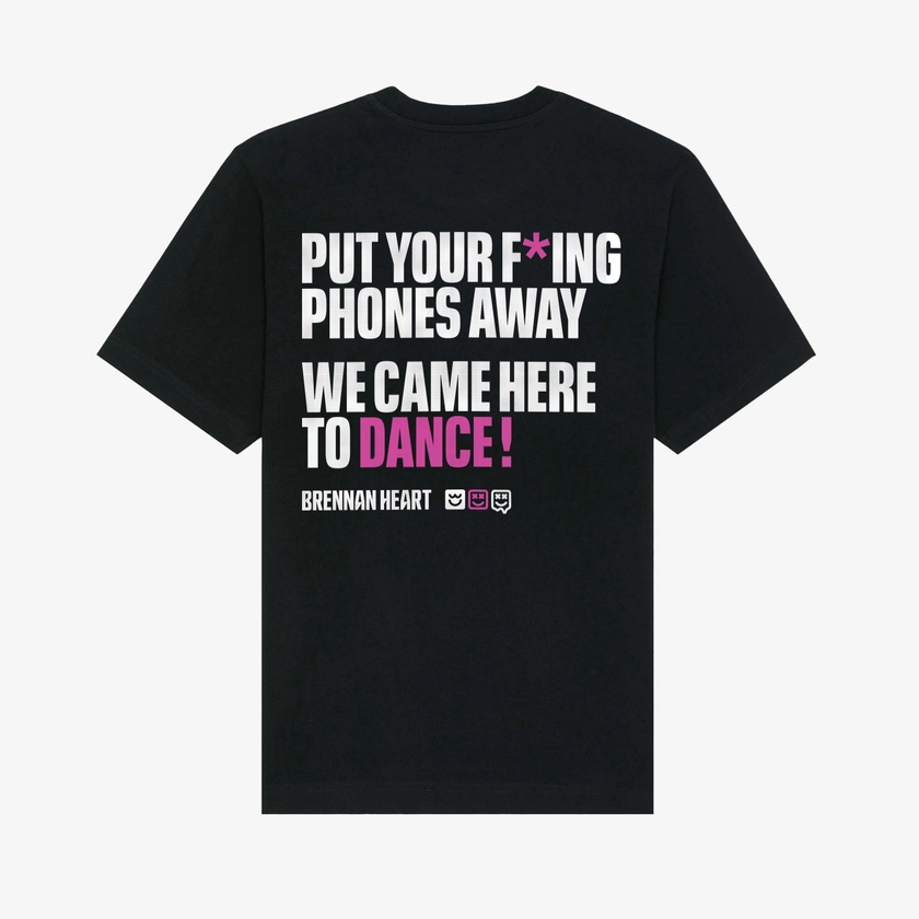 Brennan Heart x Phones Away & Dance - T-shirt