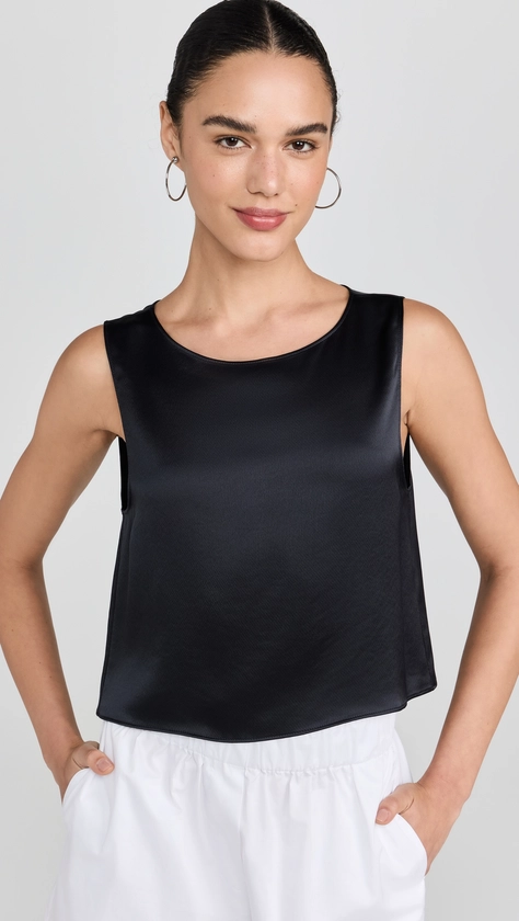 Leset Barb Crop Sleeveless Crew | Shopbop