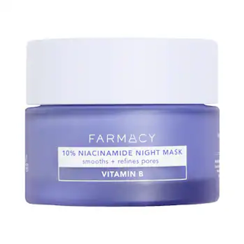 10% Niacinamide Night Mask - Farmacy | Sephora