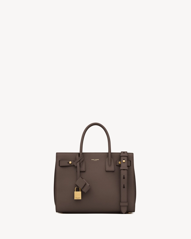 SAC DE JOUR SOUPLE EN CUIR GRAINÉ - BABY | Saint Laurent | YSL.com