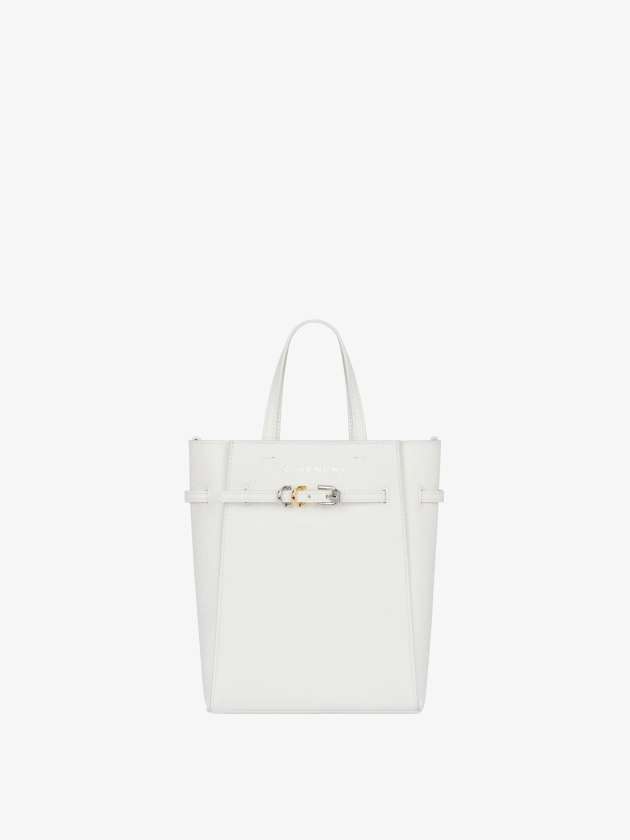 Cabas Voyou mini en cuir - ivoire | GIVENCHY FR