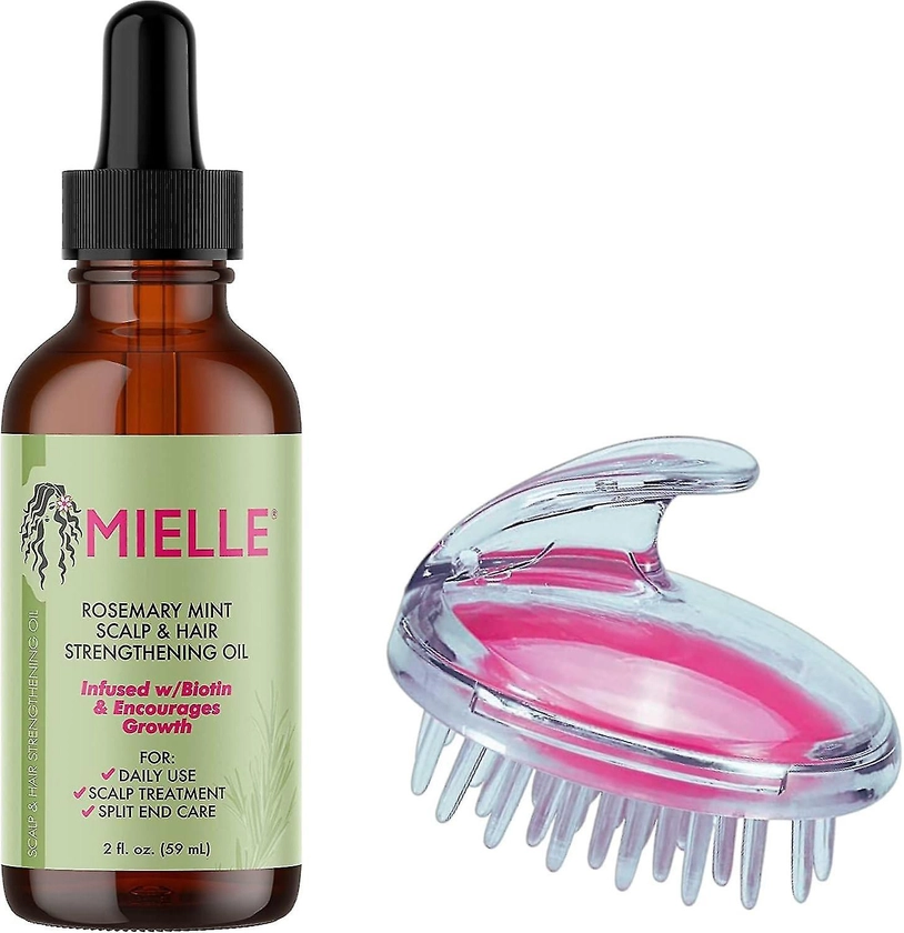 Mielle Organics Rosemary Mint Growth Oil 2 Oz, (pakke med 1/2/3), h...