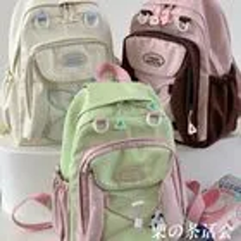 Chestnut Party - Drawstring Multi-Pocket Backpack / Bag Charm / Set | YesStyle