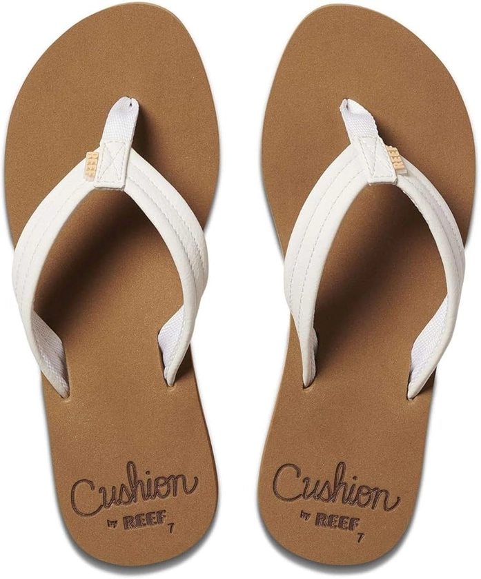 REEF Cushion Breeze Women's Flip Flop, Ultra Soft Cushion Footbed, Arch Support