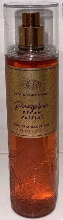 Bath & Body Works PUMPKIN PECAN WAFFLES 8 oz. Fine Fragrance Mist Spray