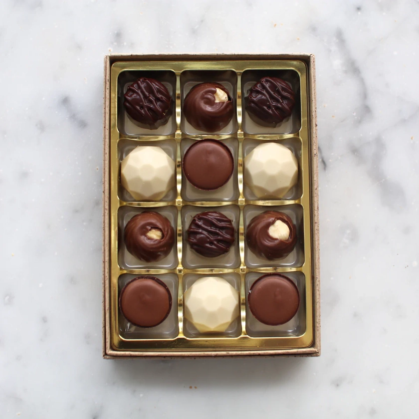 Award-Winning Nutty Chocolate Box | Luxury Handcrafted Chocolate with Nuts