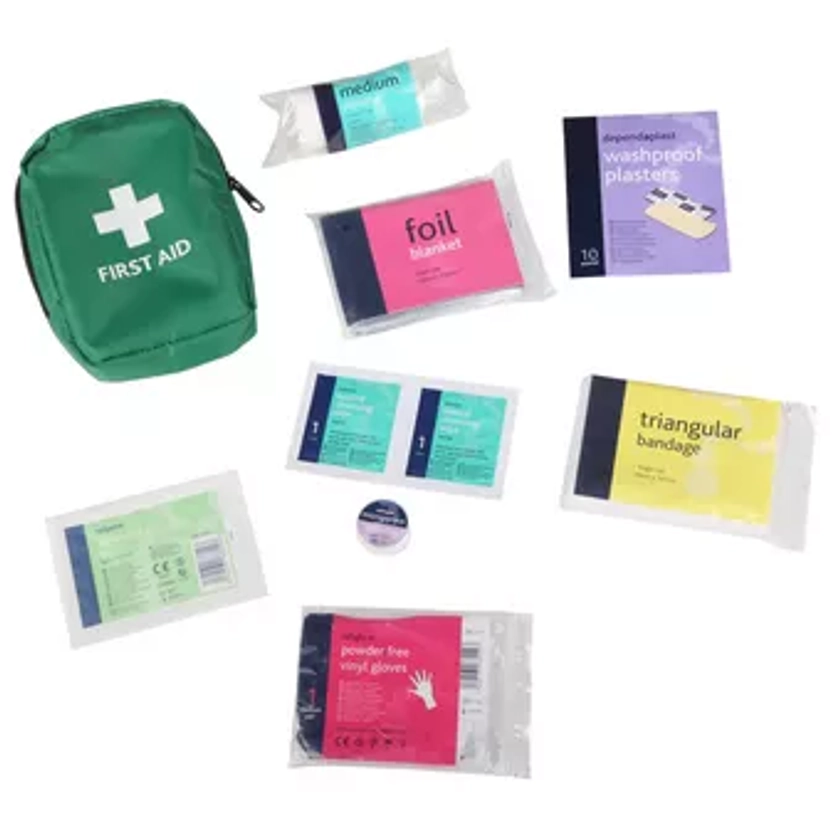 Halfords Essentials Compact First Aid Kit | Halfords UK