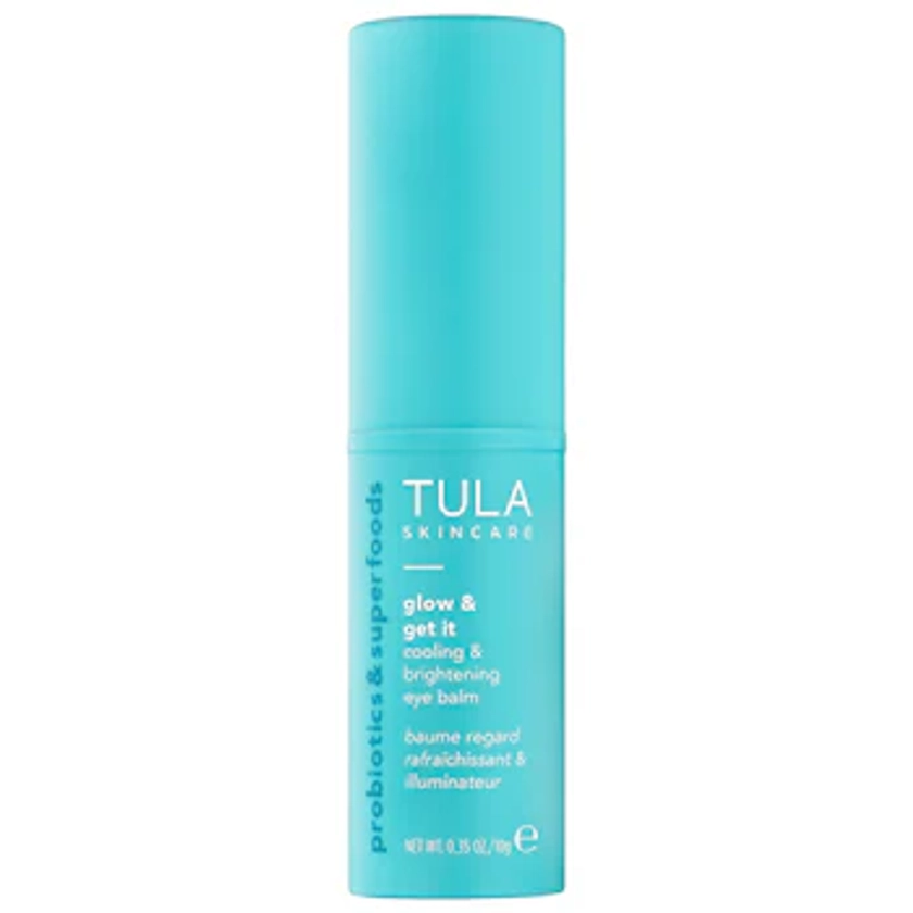 Glow + Get It Cooling & Brightening Eye Balm - TULA Skincare | Sephora