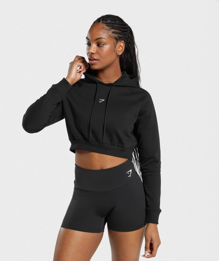 Training Fleece Cropped Hoodie