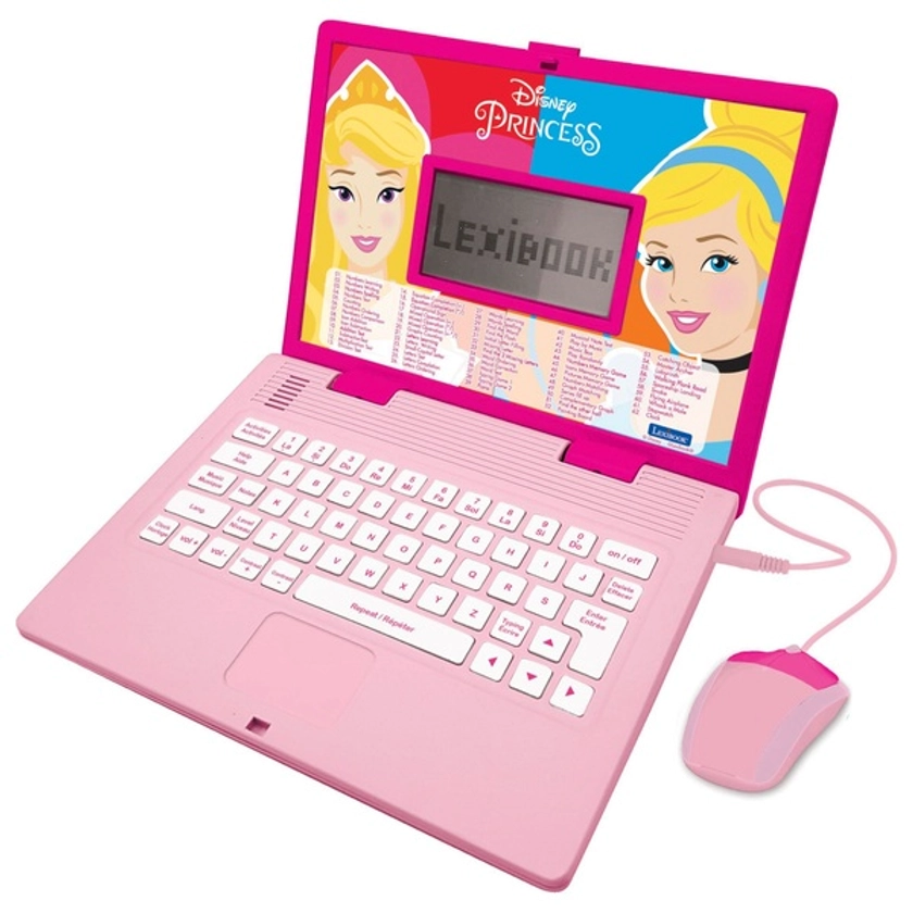 Lexibook Disney Princess Bilingual Laptop | Smyths Toys UK