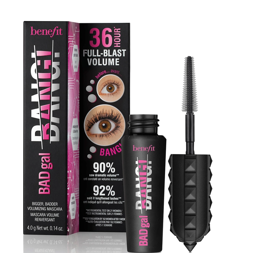 benefit Badgal Bang Volumising Mascara Mini - Pitch Black 4g | LOOKFANTASTIC