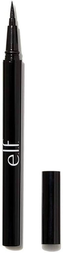 e.l.f. Intense H20 Proof Eyeliner Pen, Smooth, Precise, Defines, Enhances, Intensifies, Waterproof, Black, Smudge-Proof 0.7 ml, 1 Count (Pack of 1)