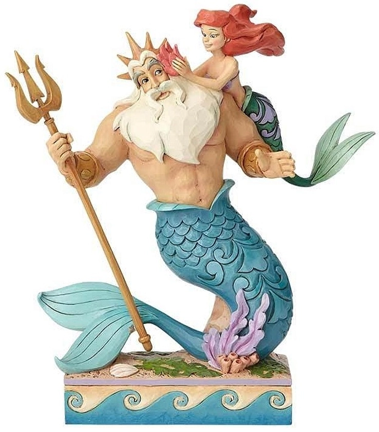Figurine Disney Traditions Ariel Et Triton
