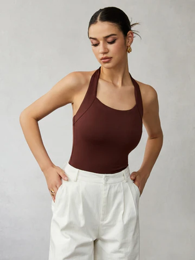 Halter Backless Tank Top