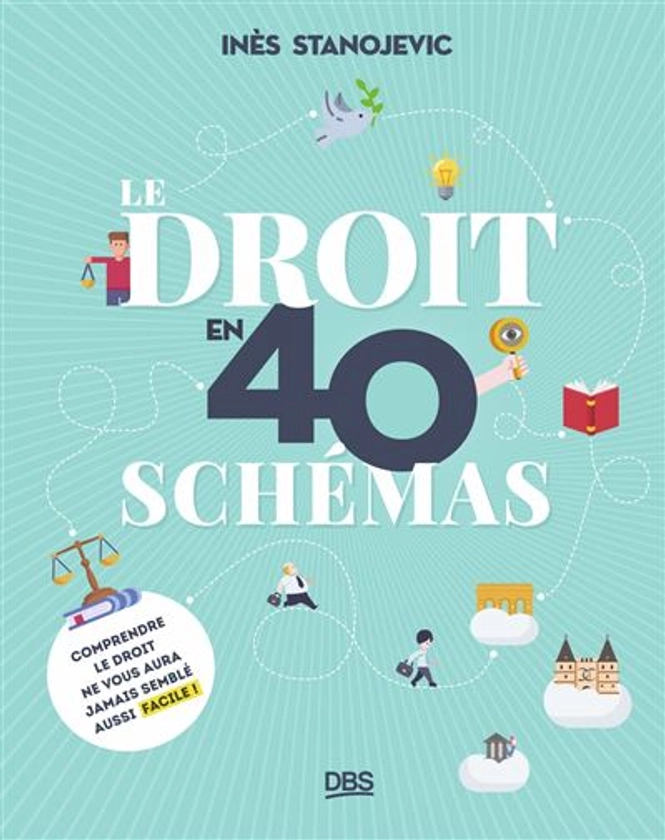 Le droit en schémas : 40 visuels pour maîtriser les bases