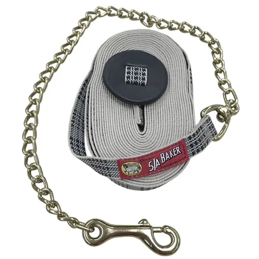 5/A Baker® Lunge Line with Chain | Dover Saddlery