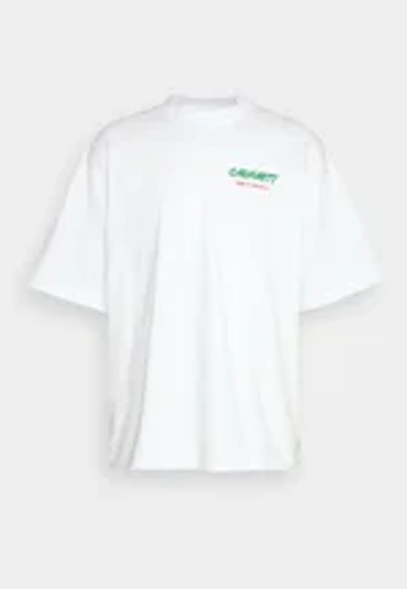 Carhartt WIP BUILD FROM SCRATCH - T-shirt imprimé - white/blanc - ZALANDO.FR