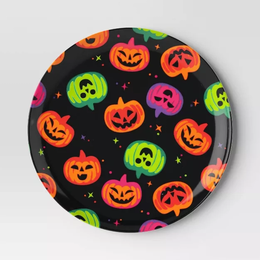 10" Halloween Melamine Ghost Dinner Plate - Hyde & EEK! Boutique™