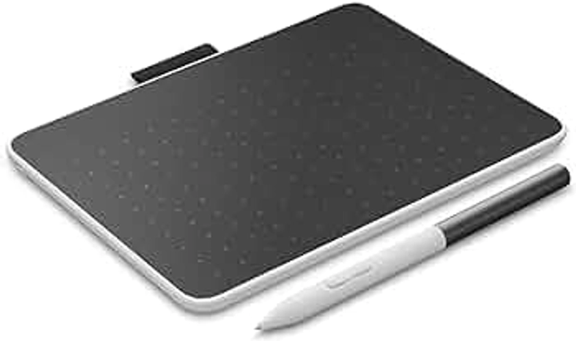 Tablette à Stylet Wacom One S, Stylet à résonance électromagnétique sans Pile ni Batterie Inclus, connectivité Bluetooth, pour Windows, Mac, Chromebook et Android : idéale pour Les Artistes