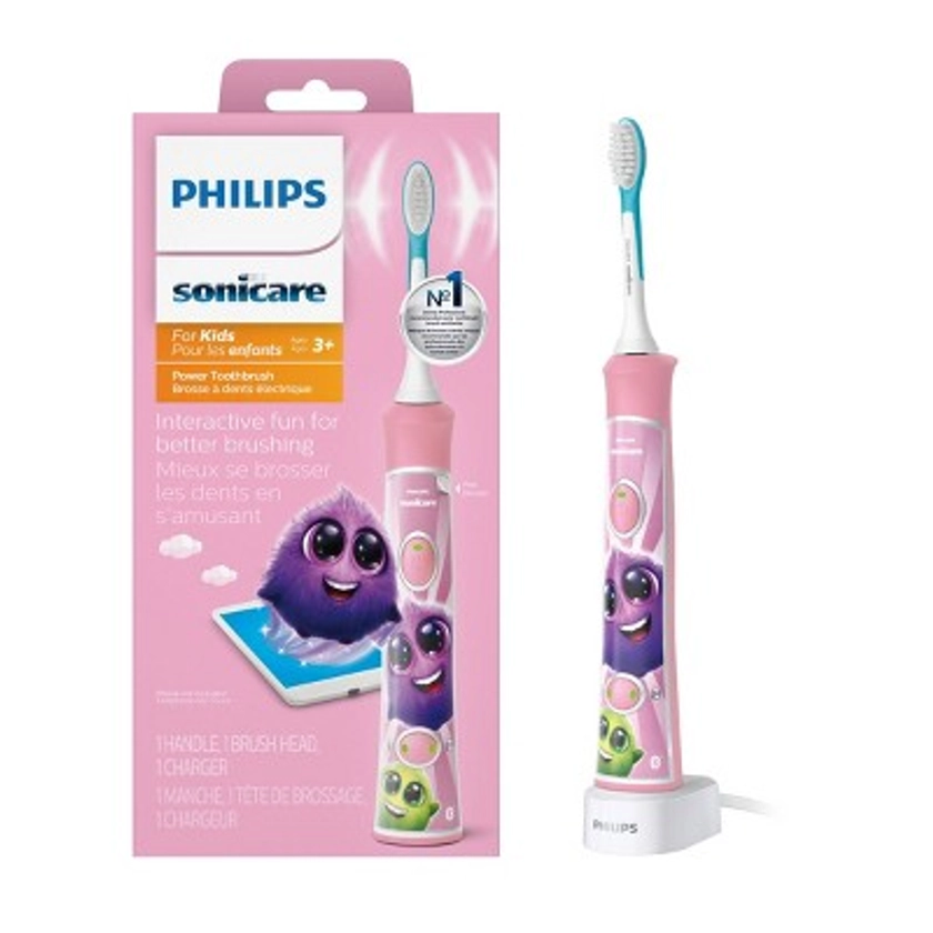 Philips Sonicare for Kids' Rechargeable Electric Toothbrush - HX6351/41 - Pink