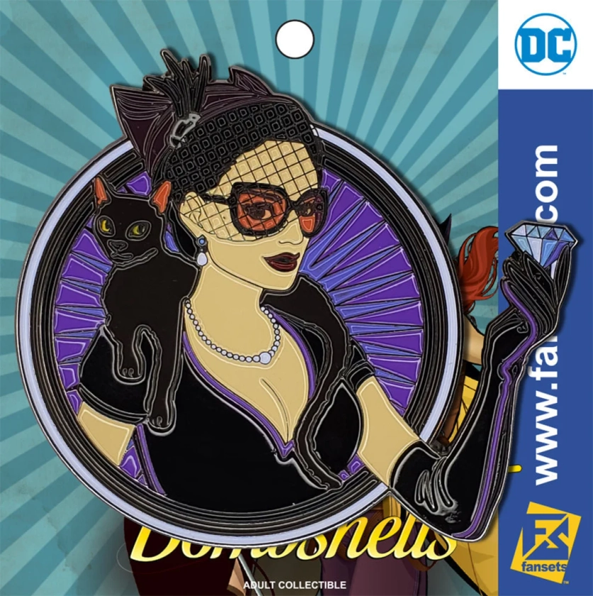 DC Comics Bombshells Catwoman Badge Licensed Fansets Pin - Etsy Australia