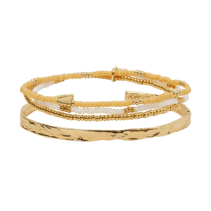 Sunshine Bracelet Stack - Mango