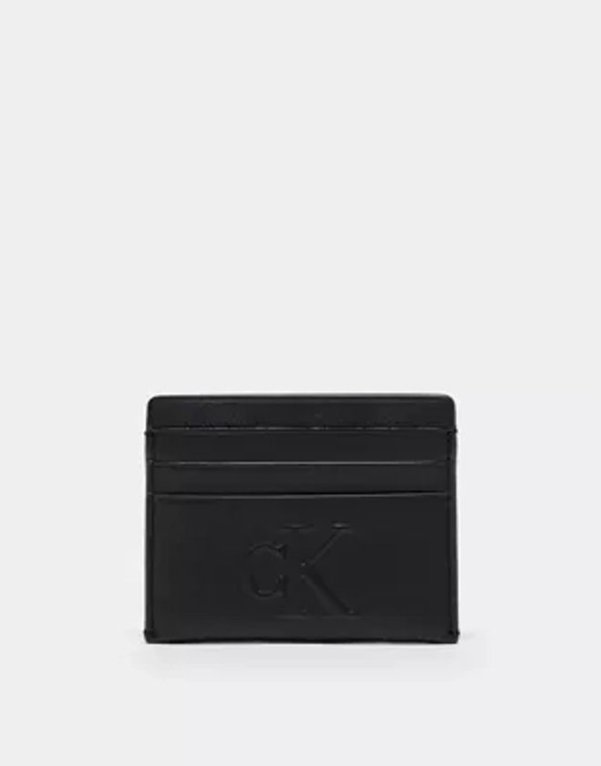 Calvin Klein Jeans - Porte-cartes estampé - Noir
