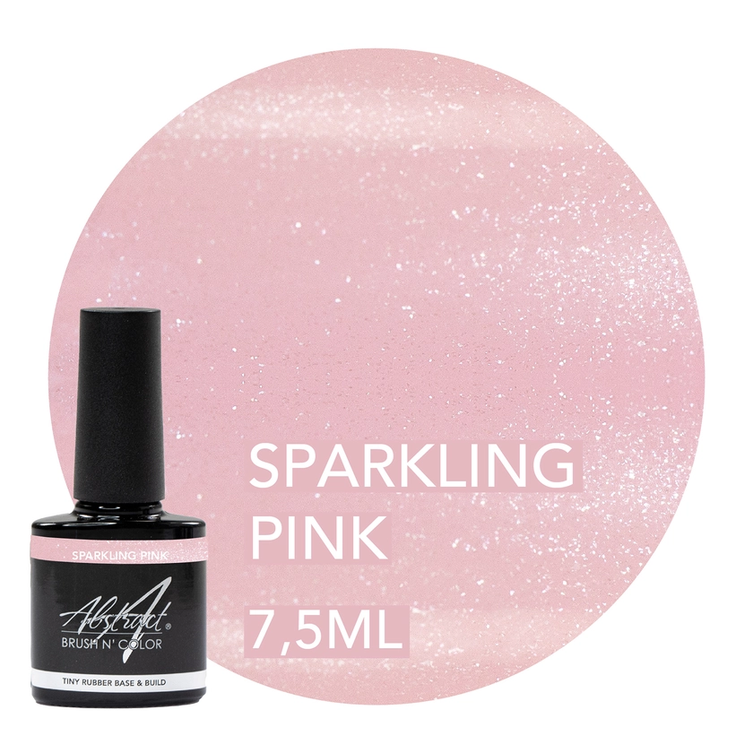 Rubber Base &amp; Build SPARKLING PINK  7.5ml