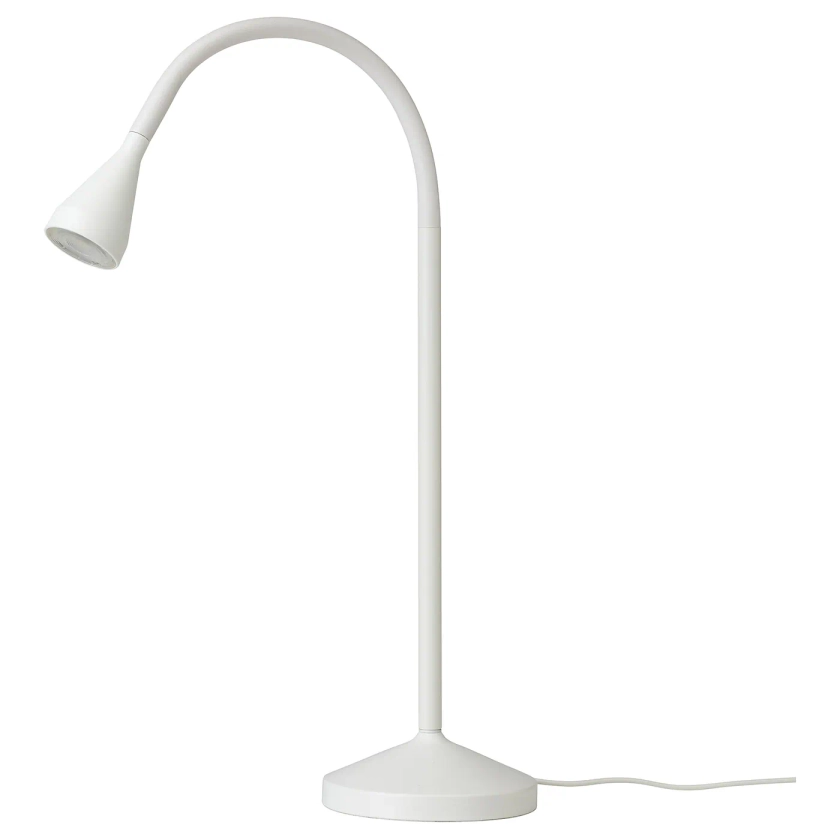 NÄVLINGE Lampe de bureau à LED, blanc - IKEA Belgique