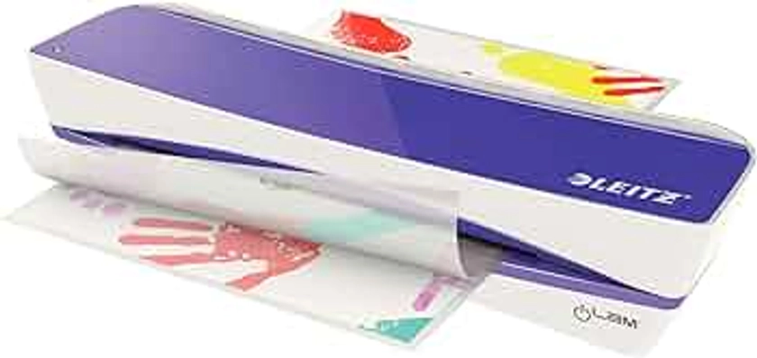 Leitz A4 Laminator, Purple, iLAM Home A4, 73660065