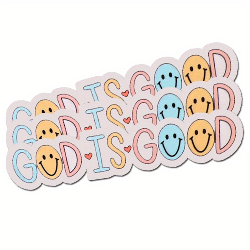 God Is Good Sticker • Die Cut Sticker • Laptop, Phone, Notebook Sticker • * Sticker