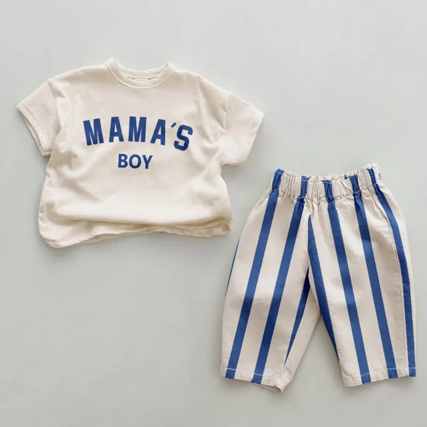 MAMA'S BOY Baby 2-Piece Lovely Set